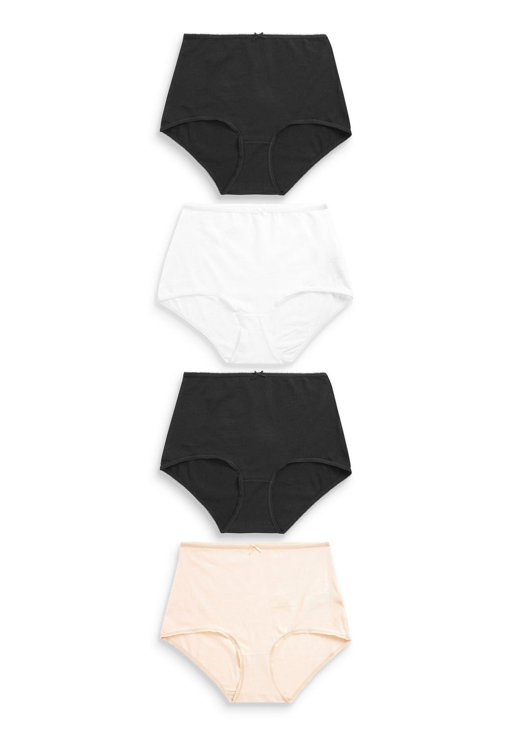 

Трусики RICH KNICKERS 4 PACK FULL Next, цвет Black White Nude