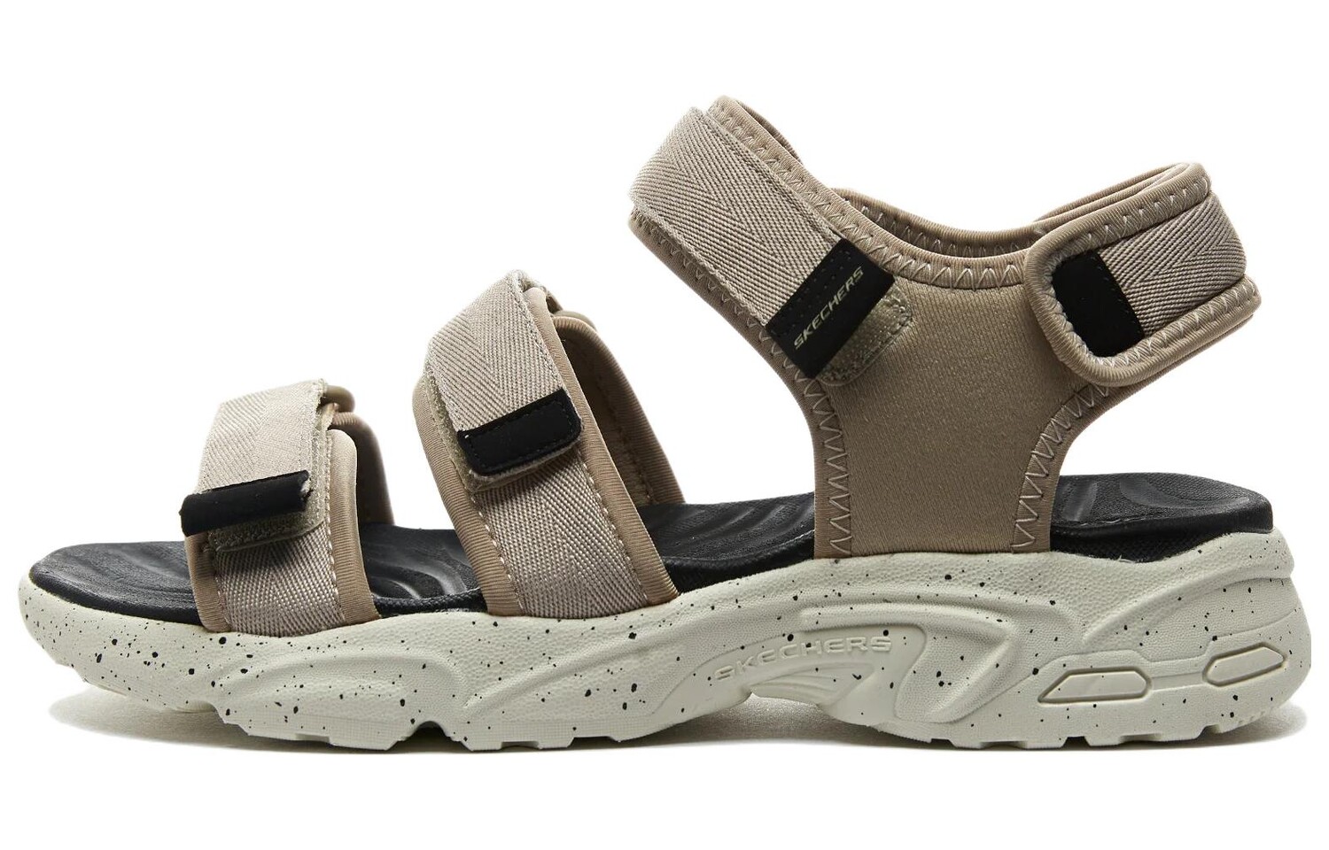 

Пляжные сандалии Stamina Sandal мужские серо-коричневые/черные Skechers