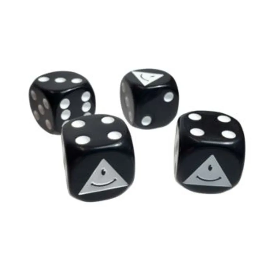 

Набор кубиков «Смайлик-пирамида d6» (3), Miscellaneous (Steve Jackson Games)