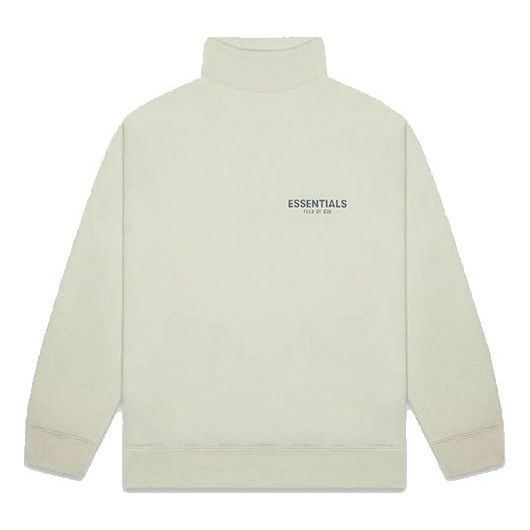 

Спортивная толстовка Fear of God Essentials FW20 Mock Neck Sweatshirt 'Sage' FOG-FW20-306, зеленый