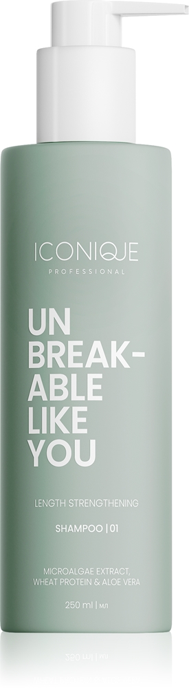 

Неломкий, как и ты, шампунь для укрепления длины волос Iconique Professional, 250 мл