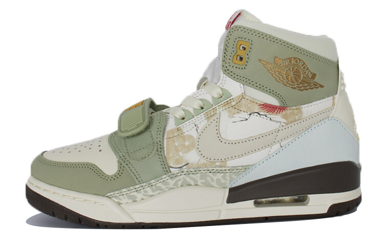 

Кроссовки Jordan Legacy 312 CNY Year Of The Rabbit GS, зеленый