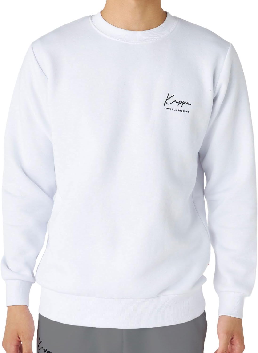 

Мужская толстовка Kappa 245364 с одним точечным логотипом и флисовой подкладкой, светло-бежевый