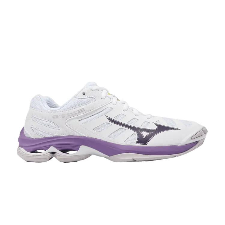 

Кроссовки Mizuno Wmns Wave Voltage 2 White Purple, белый
