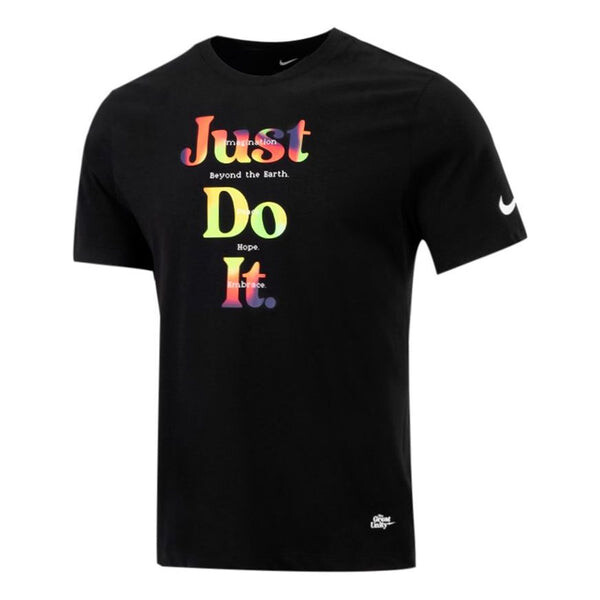 

Футболка men's nk df great unity ss tee2 logo black Nike, черный