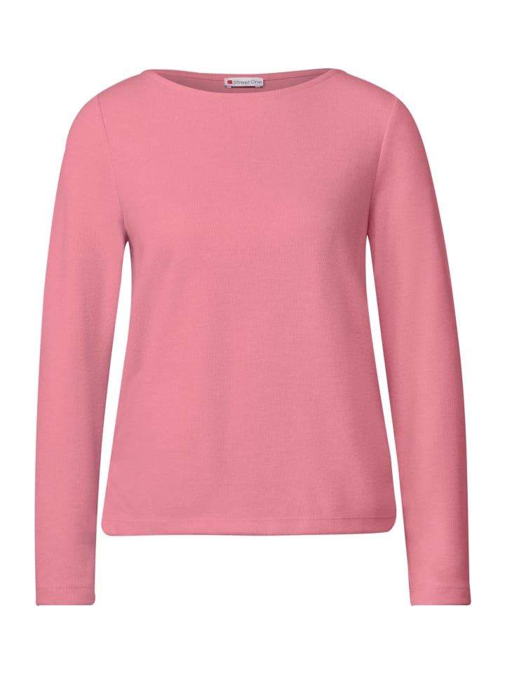 

Футболка Street One, цвет shirt mit raffung' pink