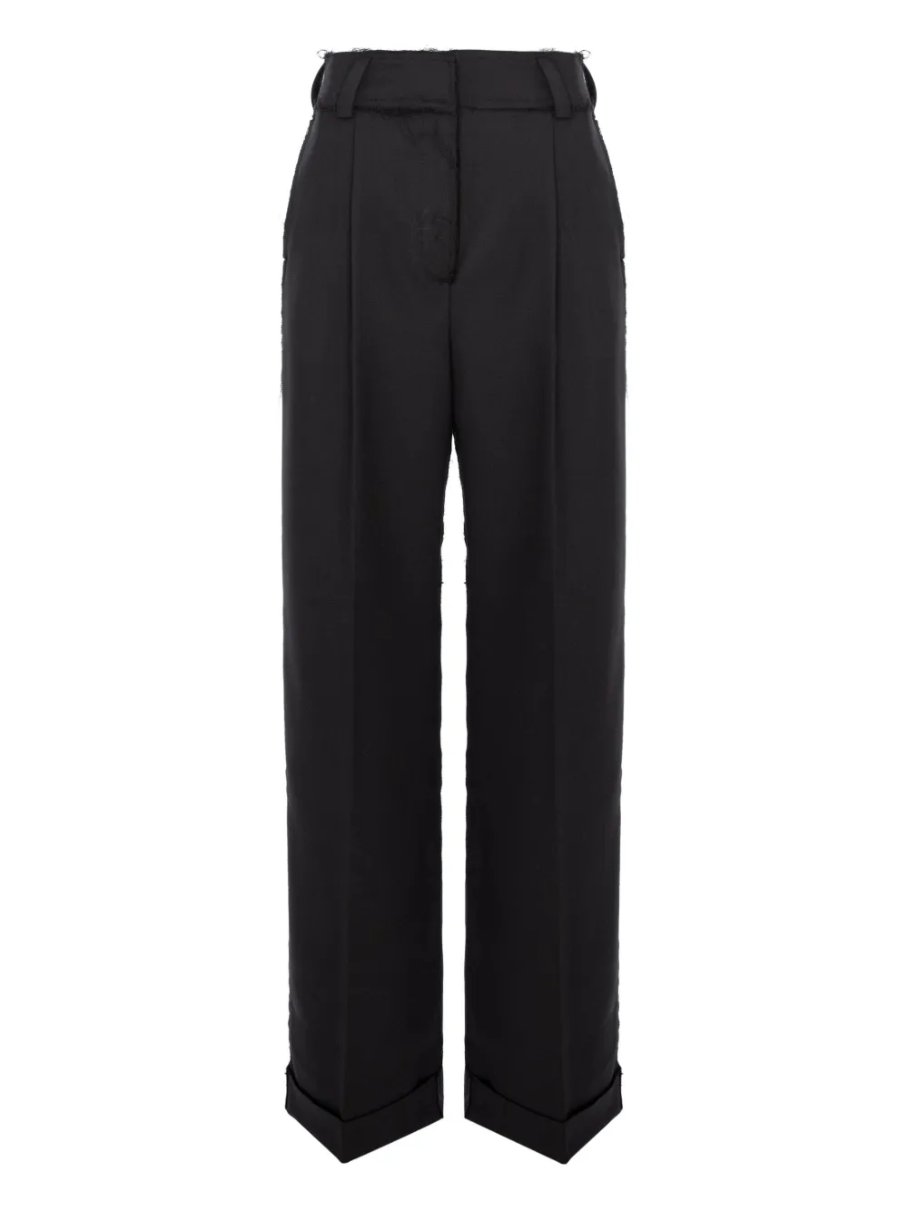 

Брюки HILDA с бахромой Cuanna, черный