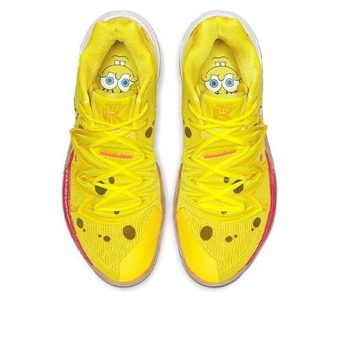 Кроссовки spongebob squarepants x kyrie 5 'spongebob' Nike, желтый — фото 3