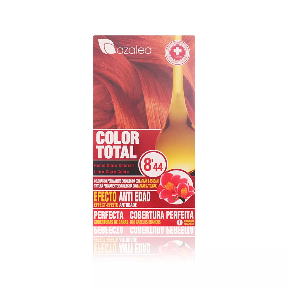 

Краска для волос Color total Azalea, цвет 8,44-rubio claro cobrizo, 1 шт.