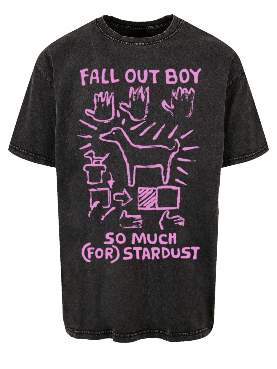 

Рубашка F4NT4STIC Fall Out Boy Pink Dog So Much Stardust, черный