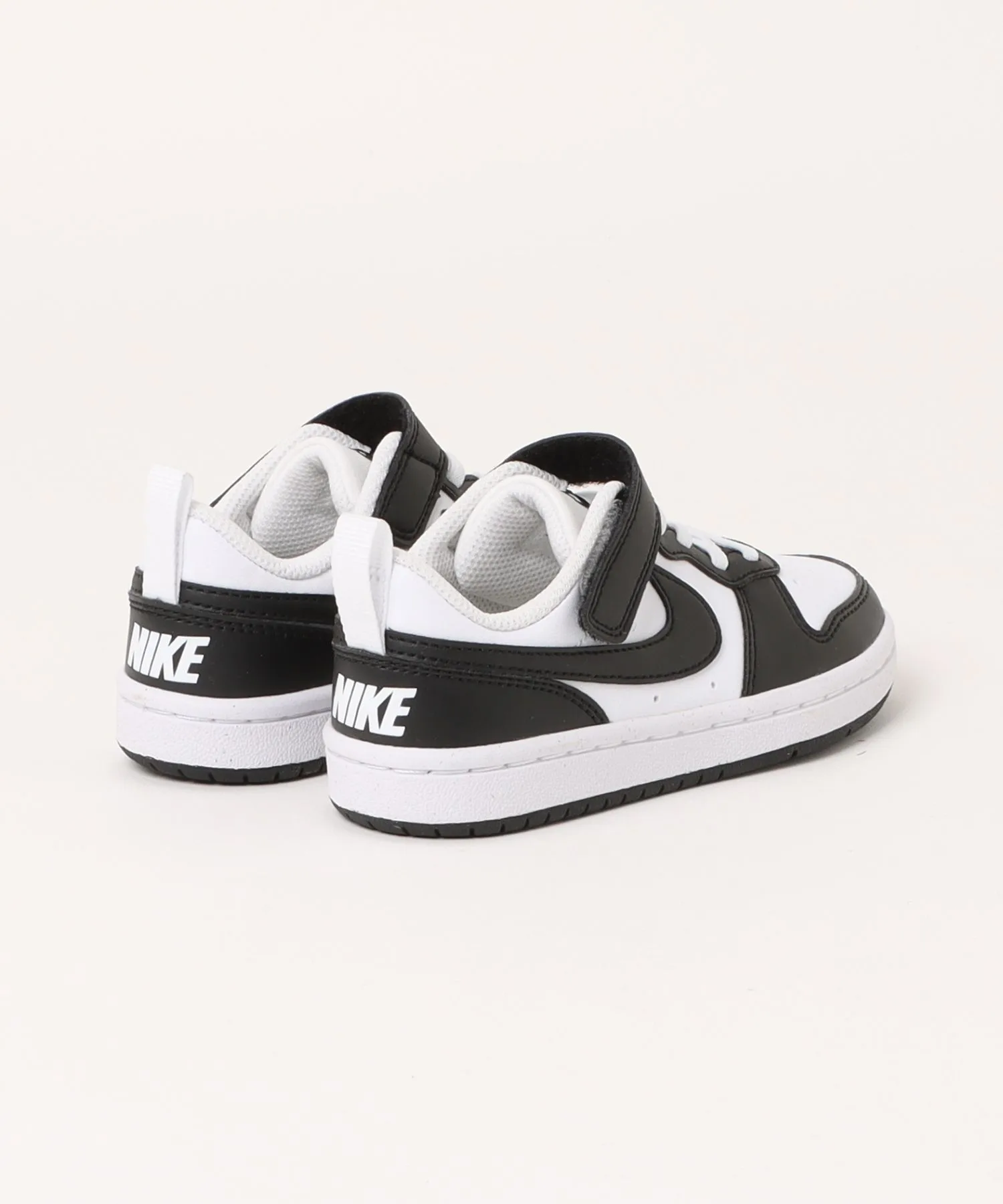 Детские кроссовки низкие с липучкой Nike Court Borough Low KDV5457 белые — фото 2