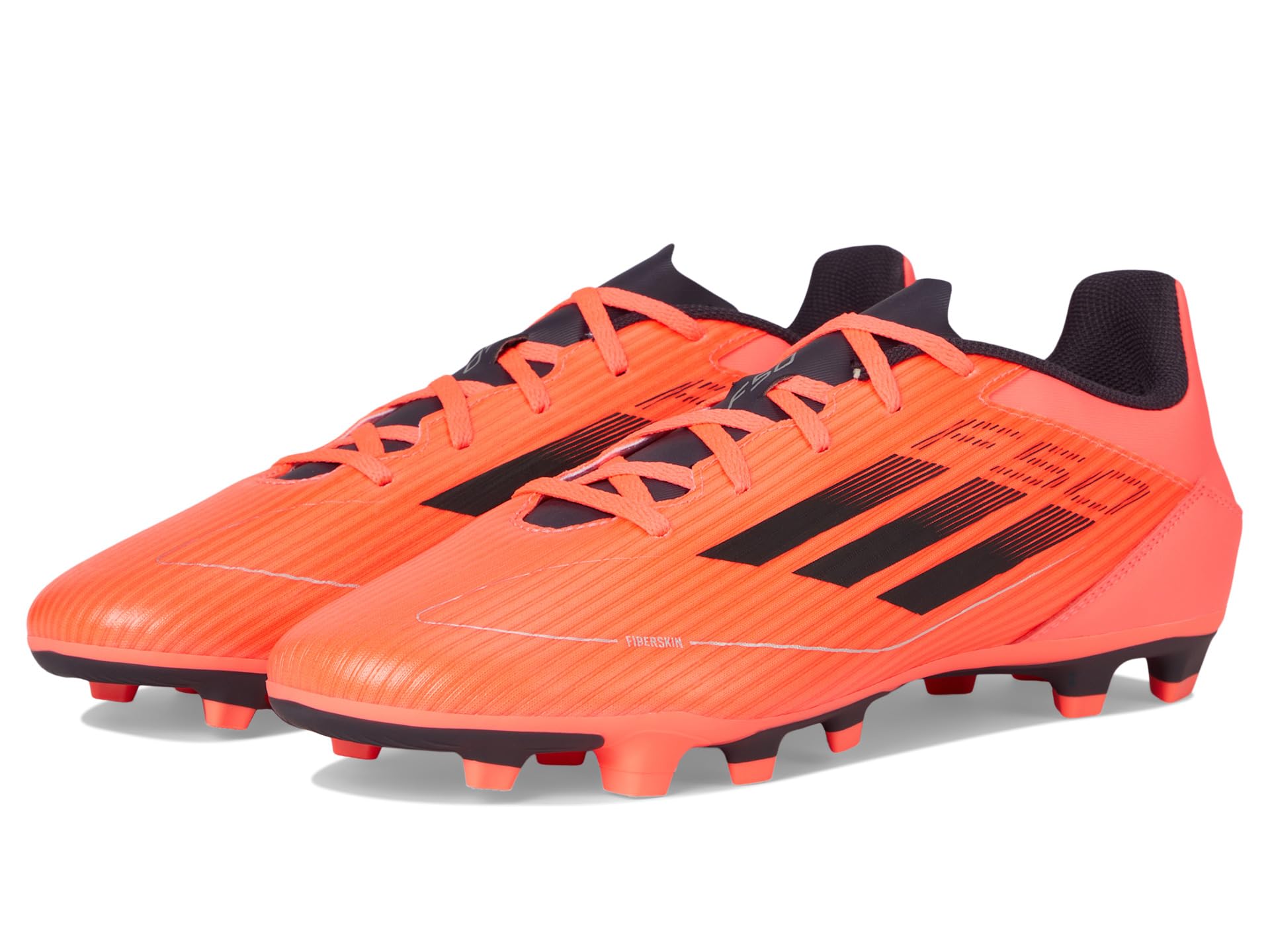 

Кроссовки Adidas F50 Club Football Boots Flexible Ground, Turbo/Aurora Black/Platin Metallic