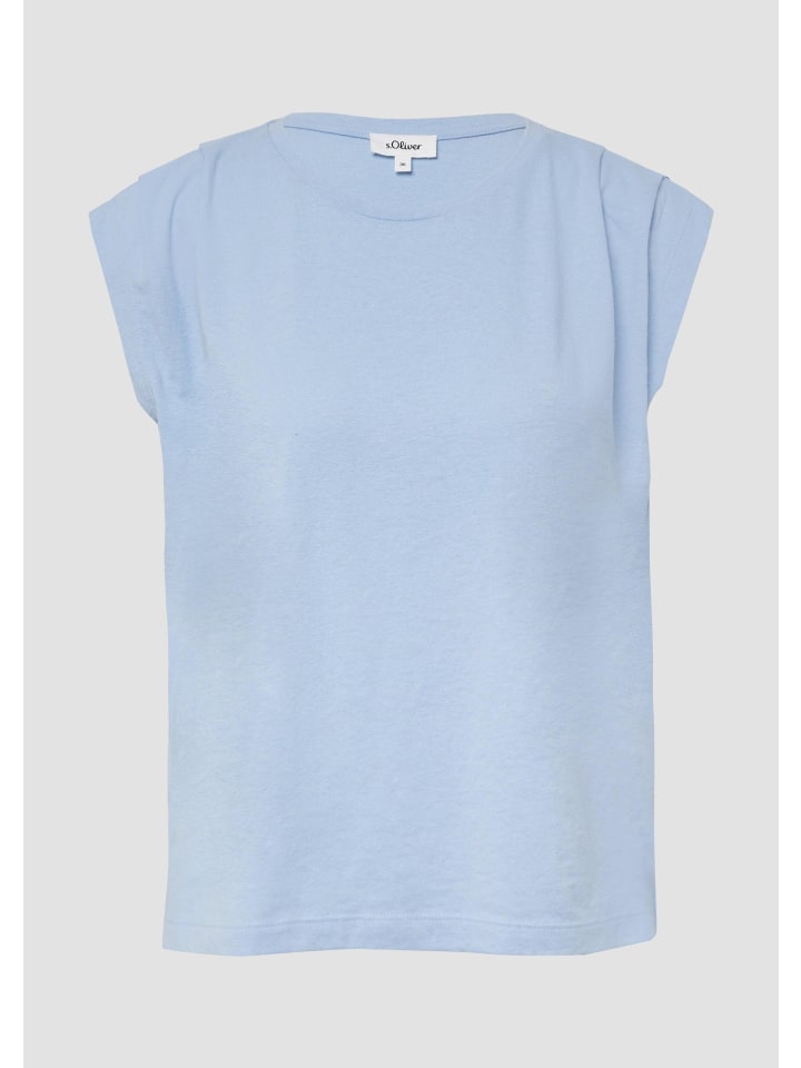 

Футболка 5083_светло-голубая s.Oliver, Синий, Футболка 5083_светло-голубая s.Oliver