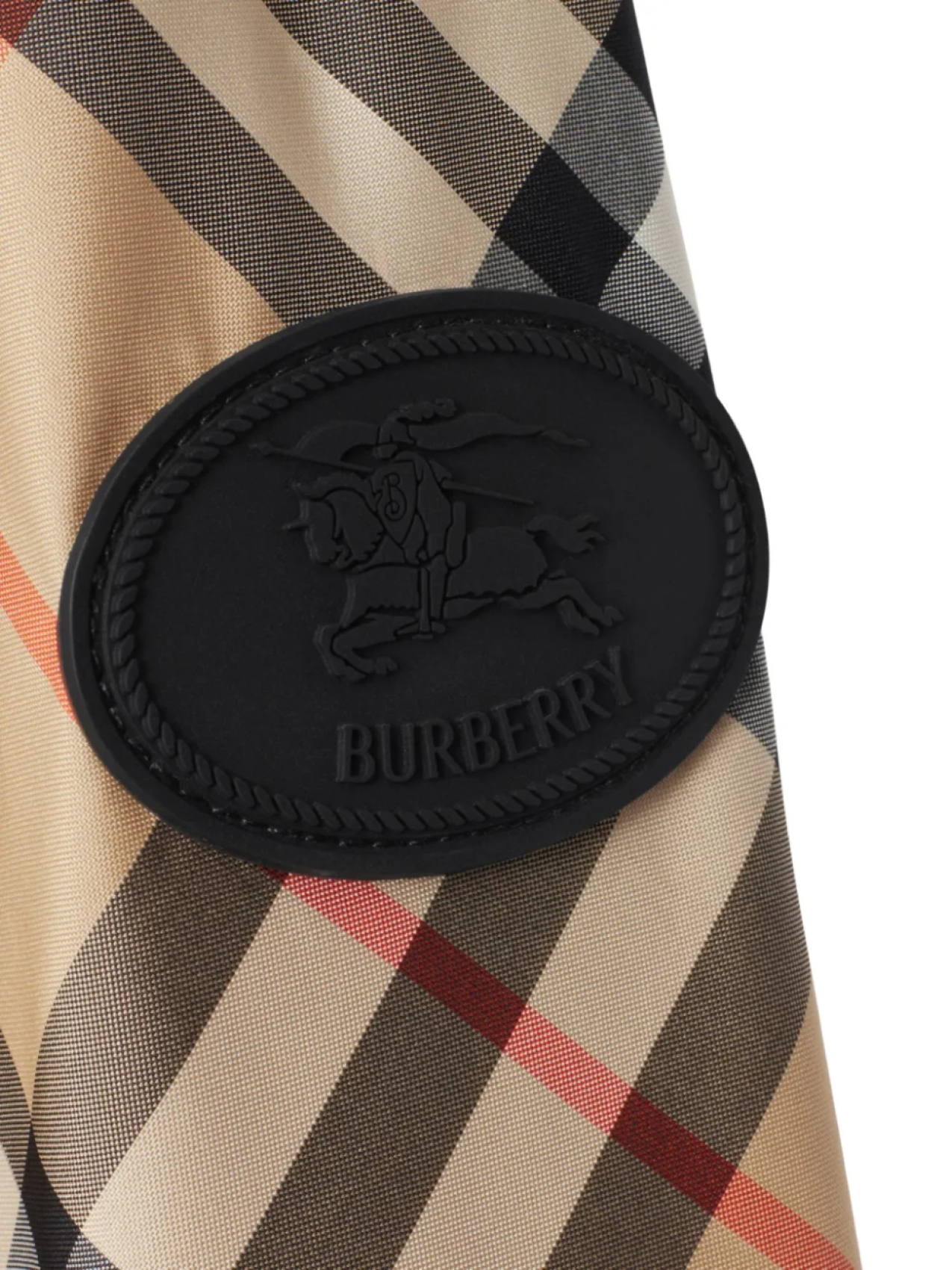 Куртка Burberry в клетку, легкая, нейтральная — фото 4