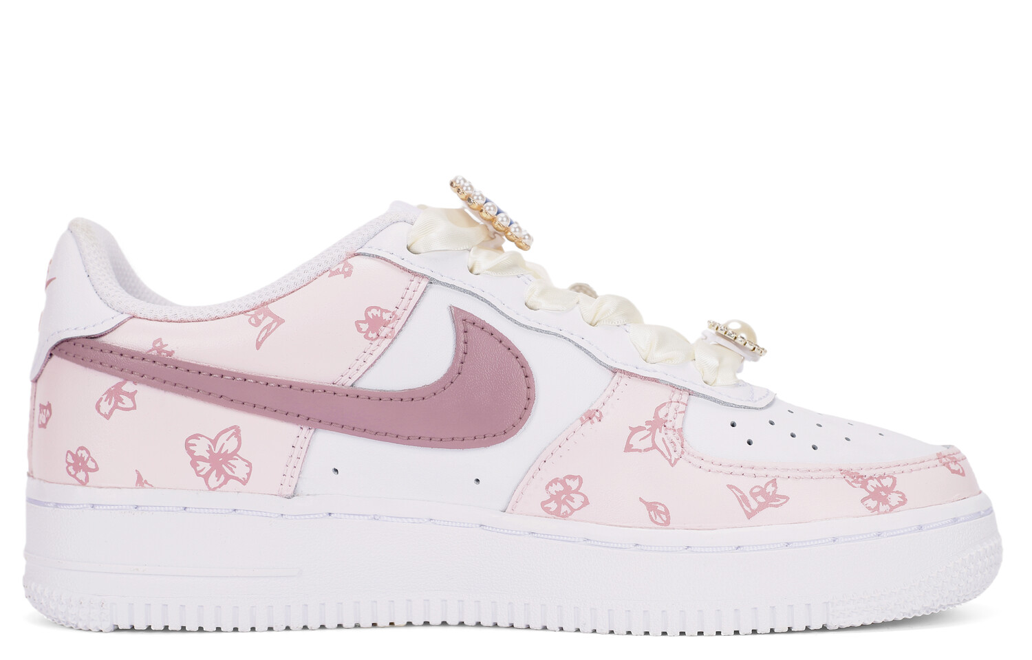 

Кроссовки Nike Air Force 1 Skateboard Shoes Women's Low-Top Pink, розовый