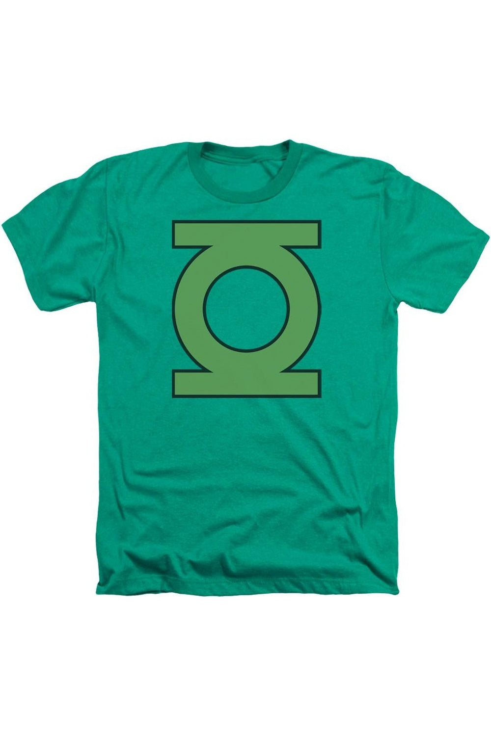 

DC Comics Gl Emblem Adult Heather Tee / Футболка Gildan, цвет kelly green