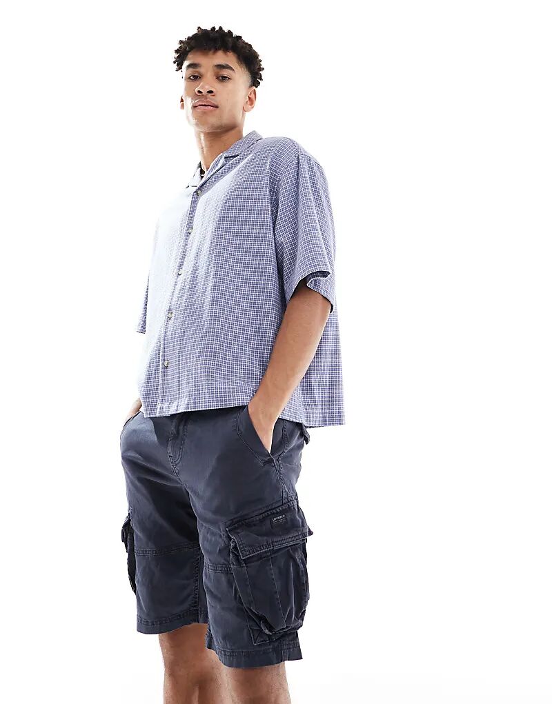 

Короткие брюки-карго Superdry Core в цвете Eclipse Navy