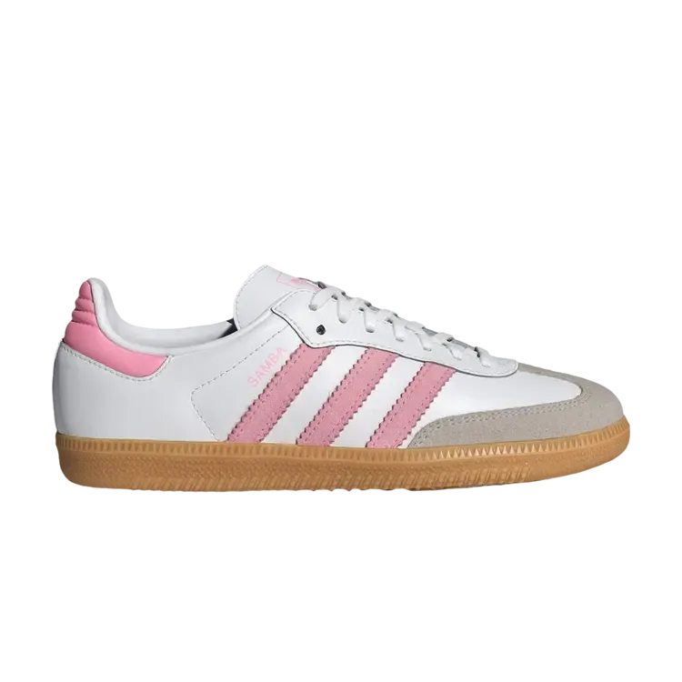 Adidas Samba OG J 'Cloud White Light Pink Gum'