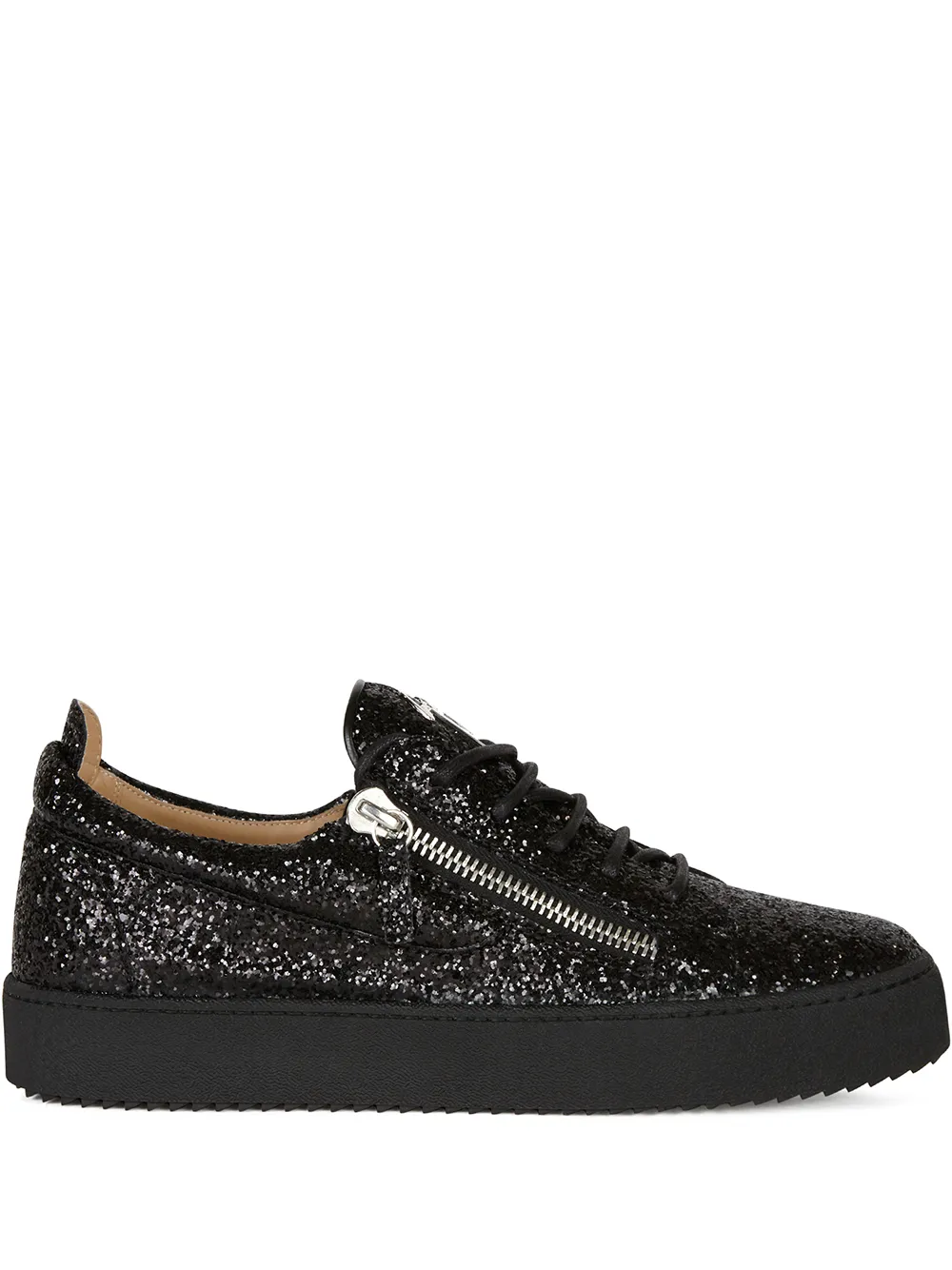 

Кеды Frankie с блестками Giuseppe Zanotti, черный