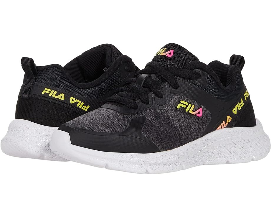 

Кроссовки Fila Speedchaser 3, цвет Black Heather/Knockout Pink/Lemon Tonic