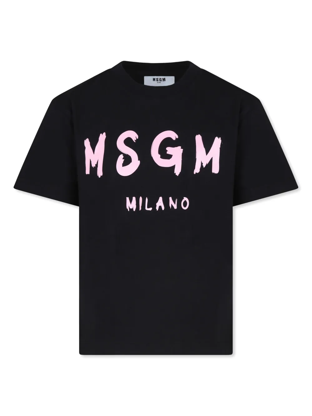 

Футболка с логотипом MSGM Kids, черный