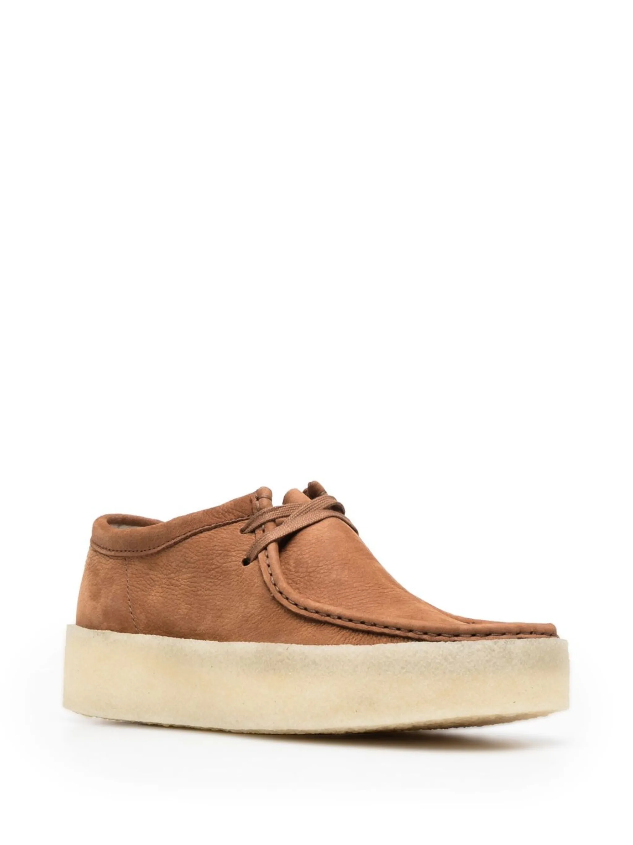 Замшевые лоферы Clarks, коричневый — фото 2