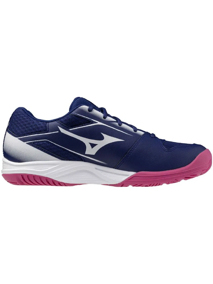 Кроссовки для бадминтона «Sky Blaster 4» от Mizuno, Navy X White X Pink — фото 3
