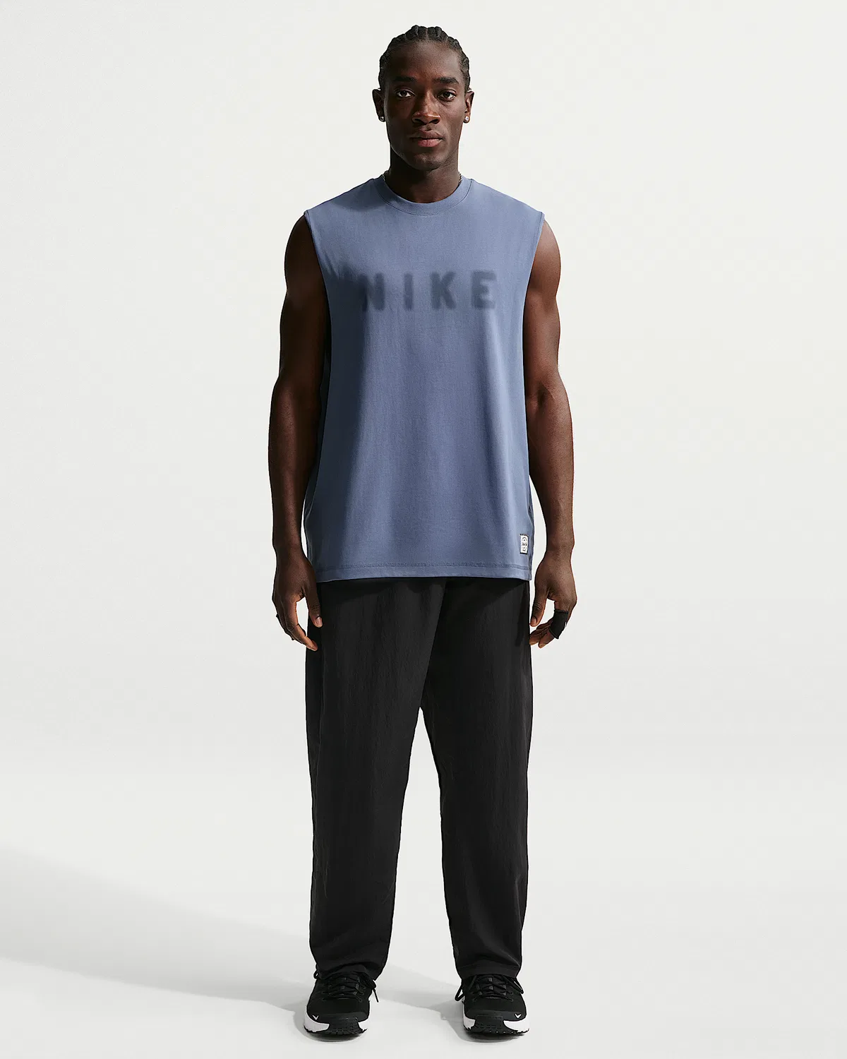 Мужская тренировочная майка Dri-FIT Nike N.A.C., Diffused Blue/Diffused Blue — фото 4