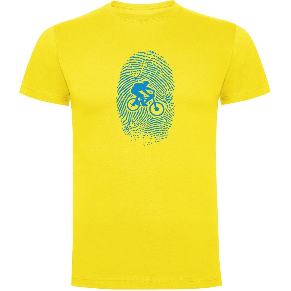 

Футболка Kruskis MTB Fingerprint, желтый
