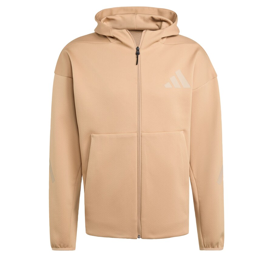 

Спортивная толстовка с капюшоном на молнии ADIDAS SPORTSWEAR Z.N.E., коричневый