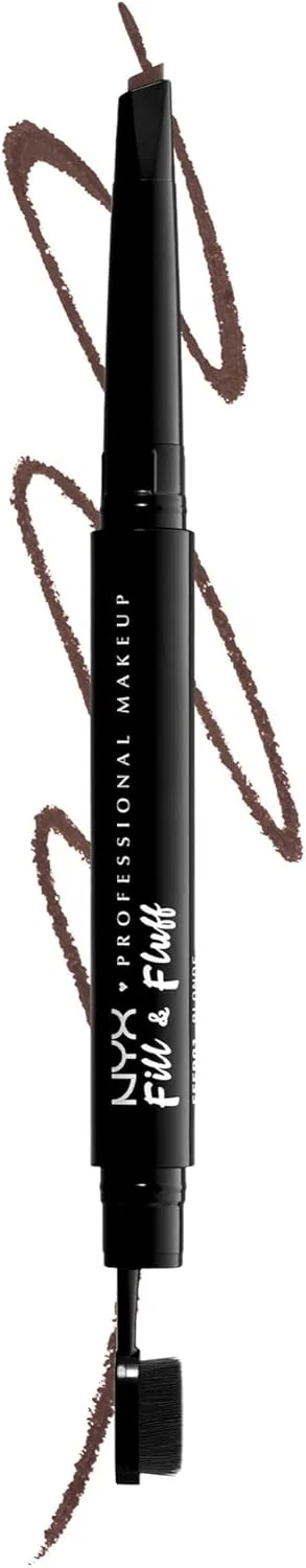 Карандаш-помада для бровей Fill & Fluff, NYX Professional Makeup, цвет шоколад, 0.0008 oz