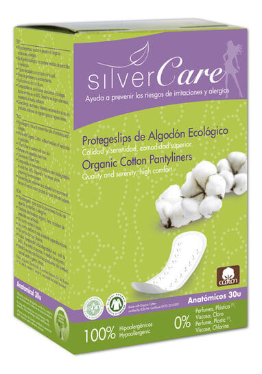 

Ежедневные прокладки анатомической формы, 30 шт. Masmi, Silver Care