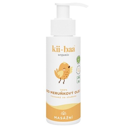

Kii-Baa Organic 100% абрикосовое био масло 100 мл 0+ массаж