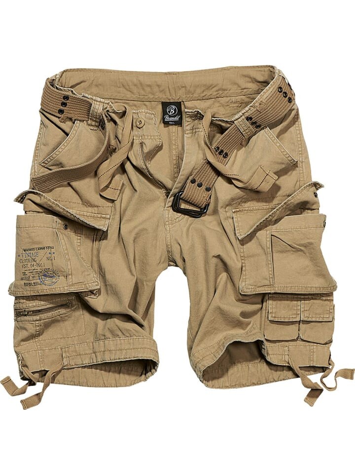 

Тканевые шорты Brandit Short, бежевый
