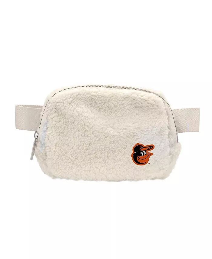 

Мужская и женская поясная сумка Baltimore Orioles Sherpa Logo Brands, белый