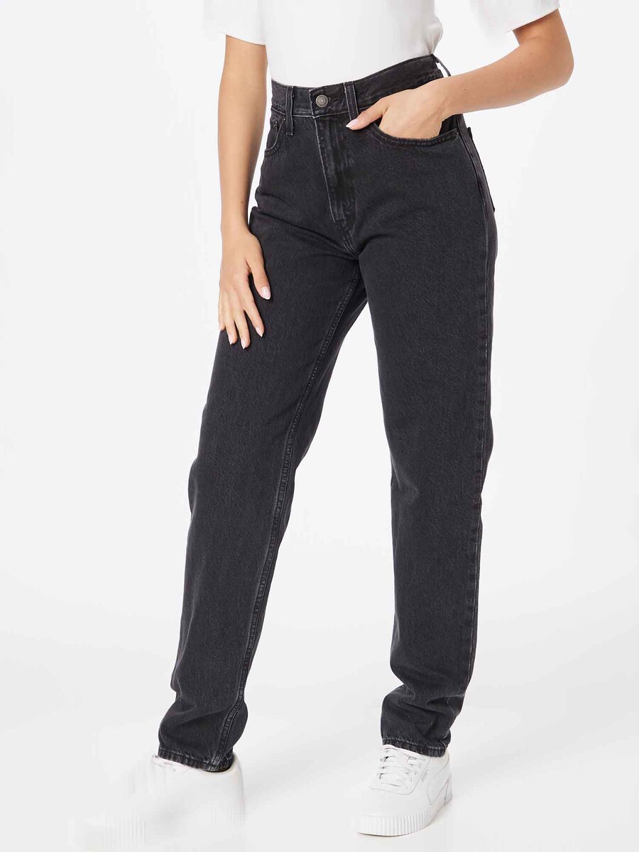 Зауженные джинсы LEVIS , Black denim — фото 2