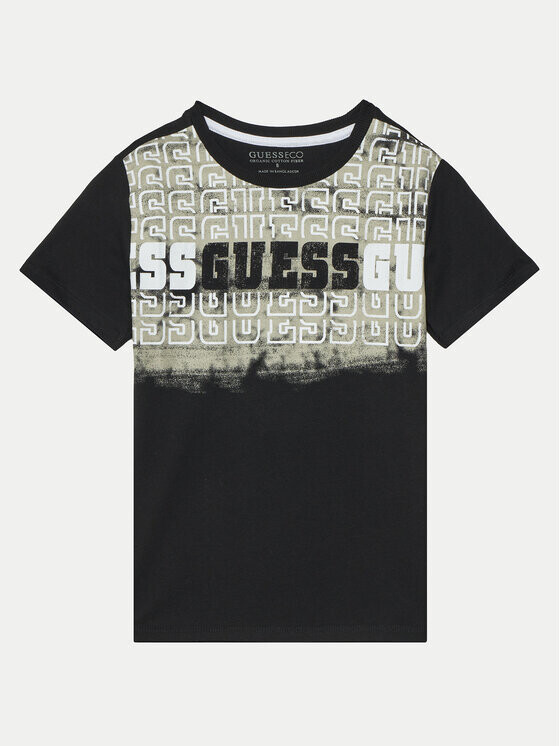 

Футболка стандартного кроя Guess, черный