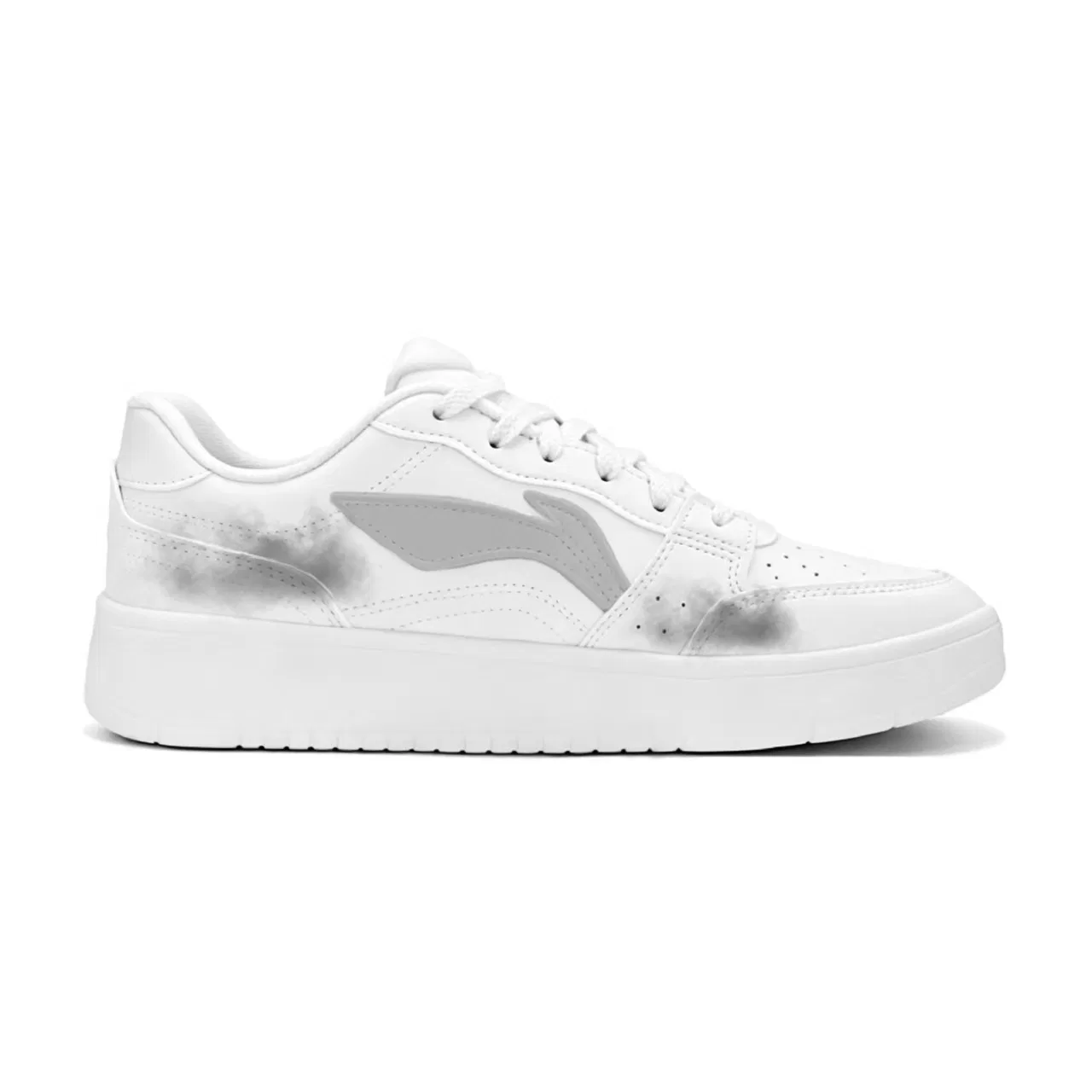 Кроссовки кеды Li-Ning Black White Gray — фото 4