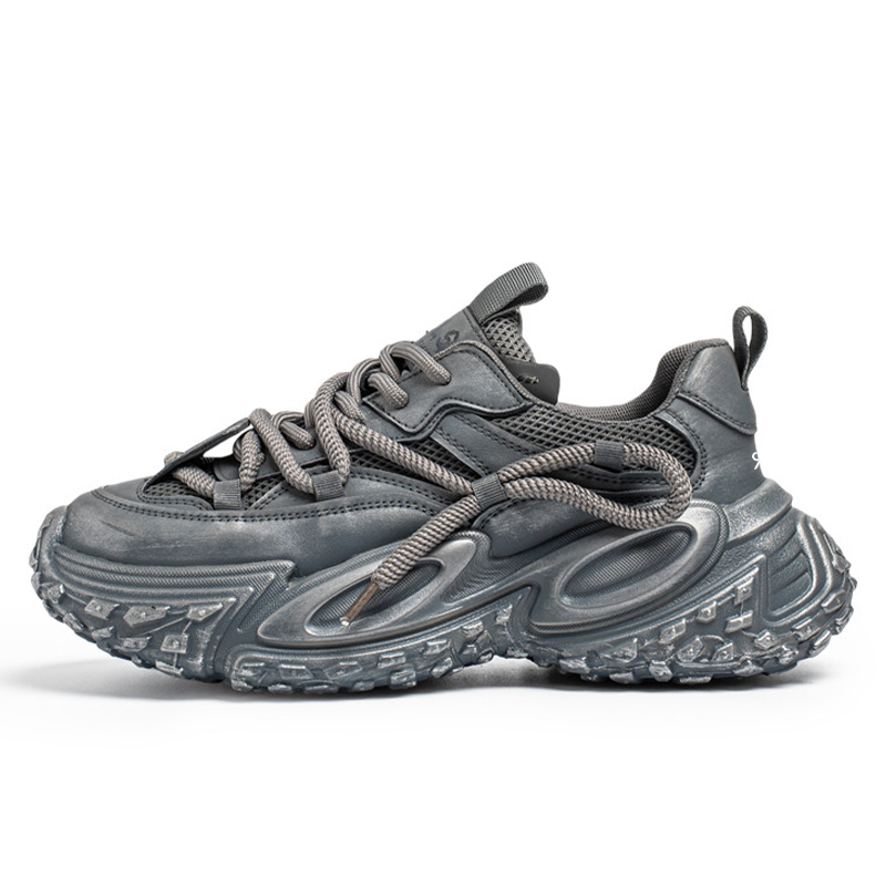 

Colorful Creations Серые массивные кроссовки мужские, цвет Gray