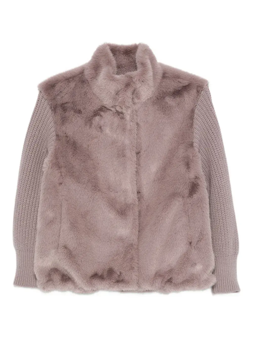 

Шуба из искусственного меха Herno, фиолетовый