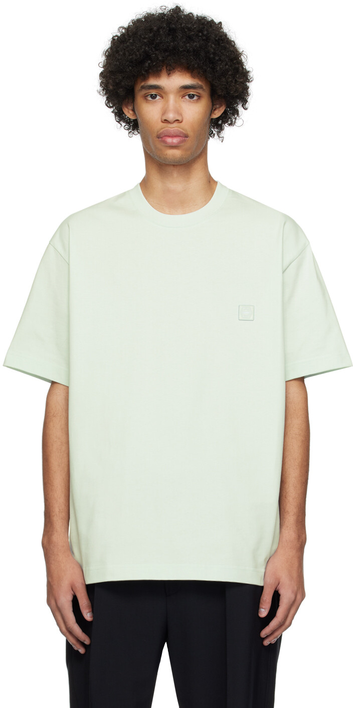 

Синяя футболка с нашивкой Solid Homme