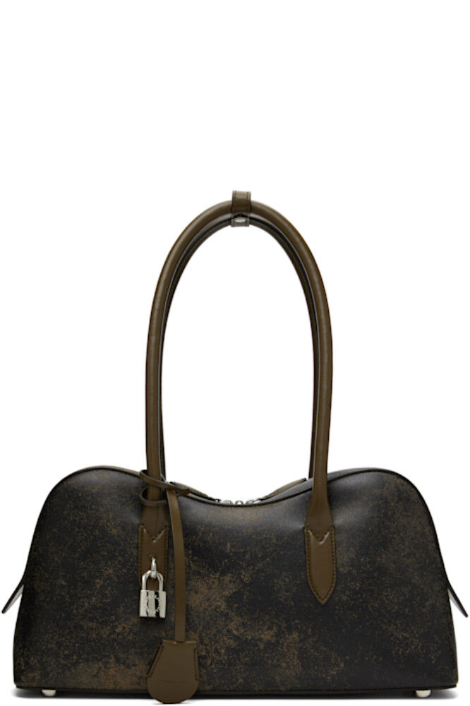 

Сумка Muddy Bag цвета хаки и черного цвета средней величины Stella McCartney
