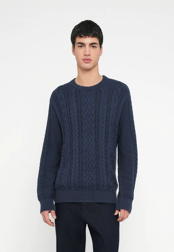 Джемпер с кабельной бригады Gap, Vintage Navy