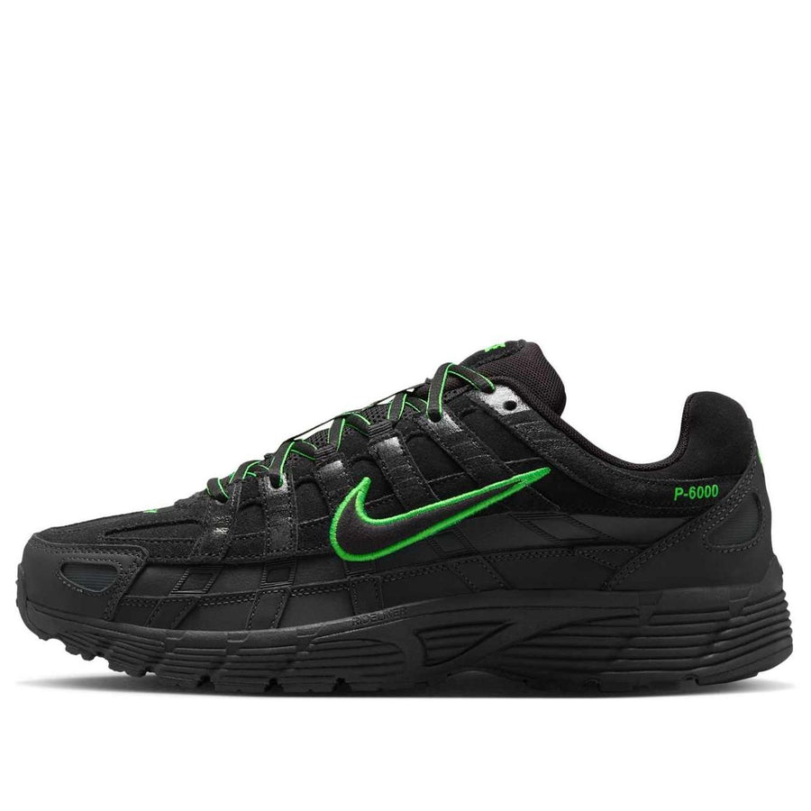 

Кроссовки Nike P-6000 PRM 'Black Green Strike', черный