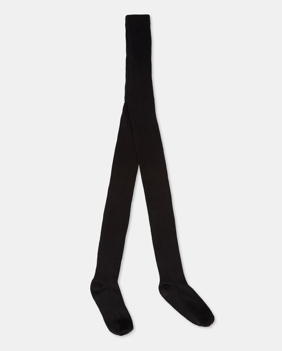 

Базовый детский трико в рубчик Cotton Juice, черный