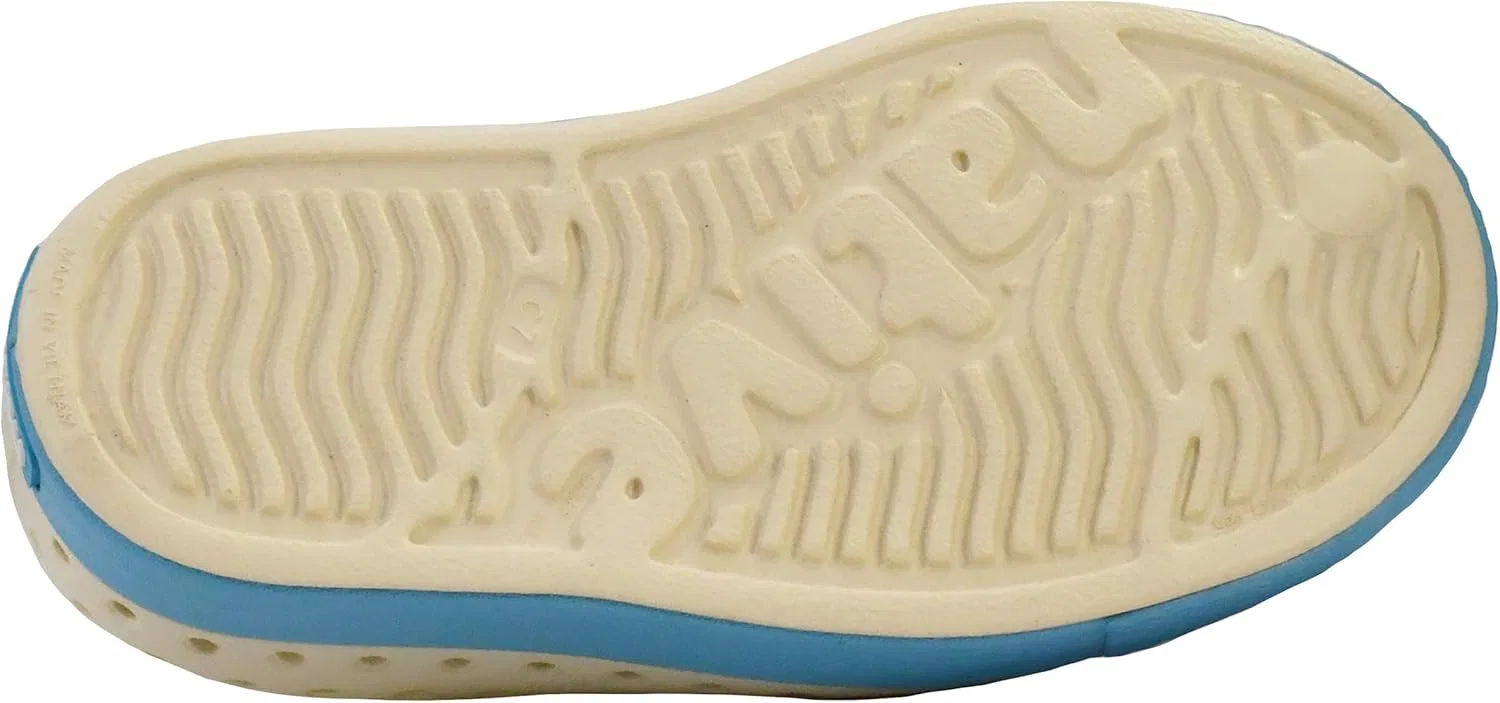 Кроссовки Jefferson, Native Shoes, цвет Bone White/Aquarius Blue — фото 4