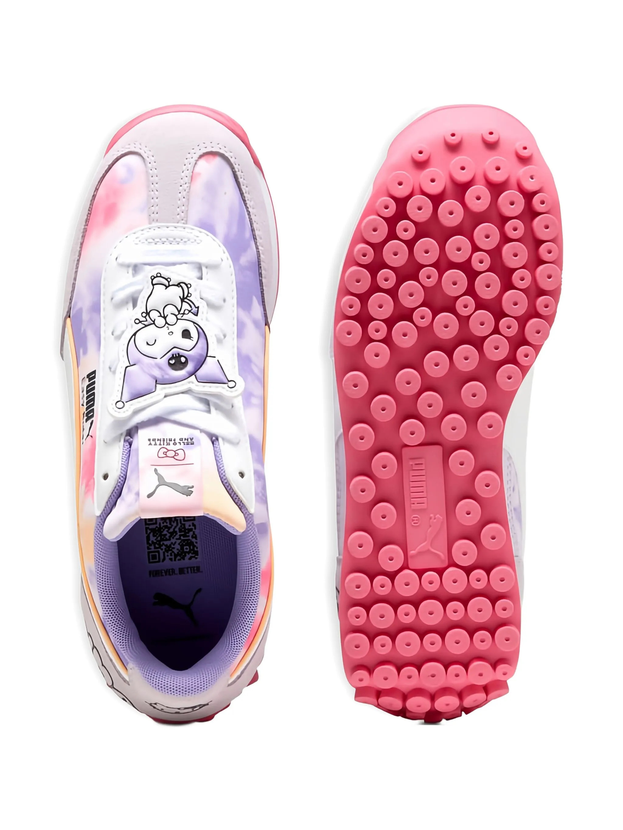 Кроссовки Easy Rider GS из коллаборации с Hello Kitty and Friends Puma Kids, фиолетовый — фото 3