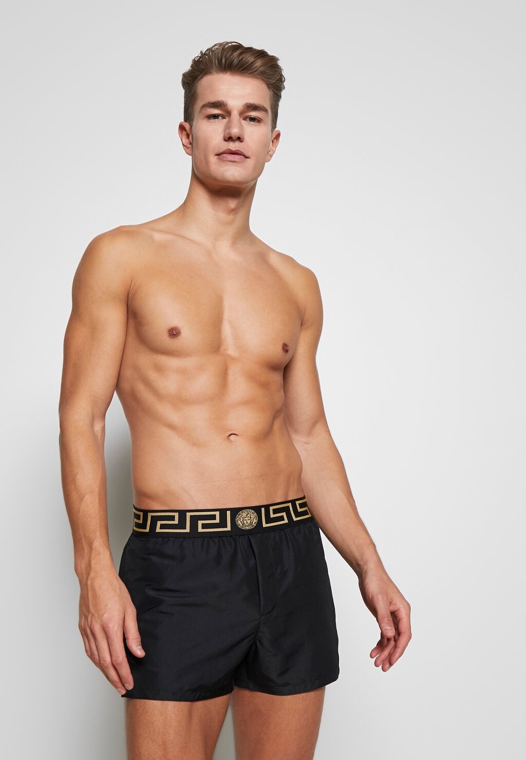 

Шорты для плавания Versace, черные