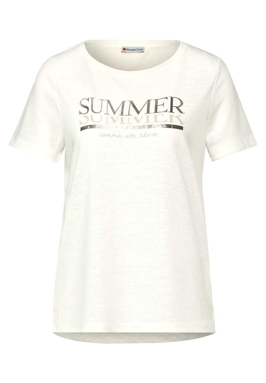 

Футболка STREET ONE Shirt, бежевый