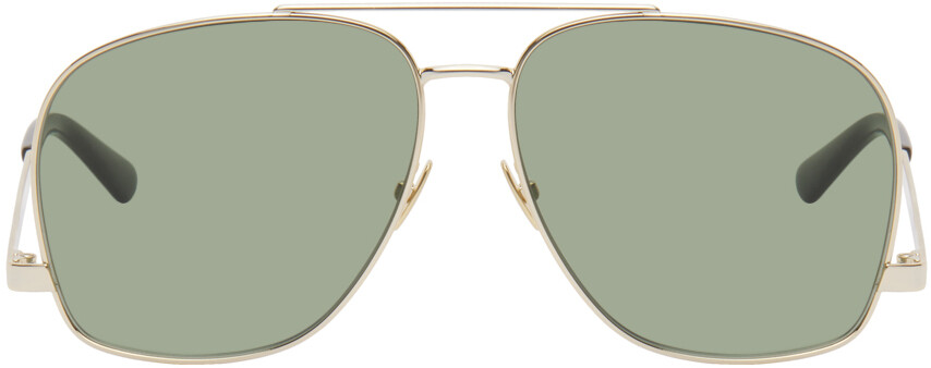 

Золотые солнцезащитные очки SL 653 Leon Saint Laurent